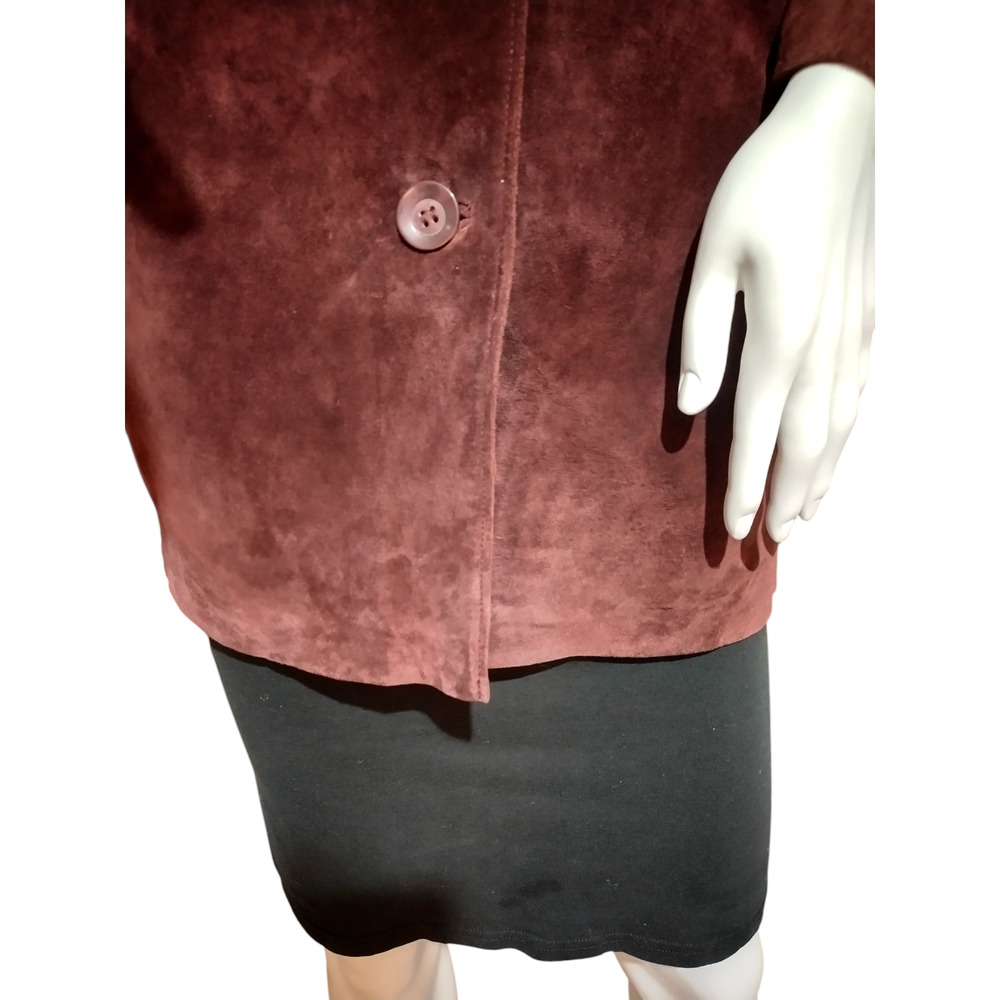 Bernardo Womens Long Sleeve Basic Button Down Bla… - image 2